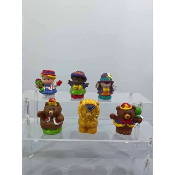 Vintage Fisher Price Little People Circus Characters Figurines Set - Picture 1 of 4
